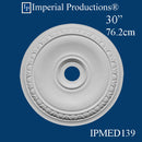 IPMED139 medallion Federal Style