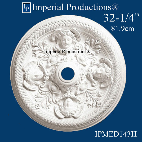IPMED143H ceiling medallion