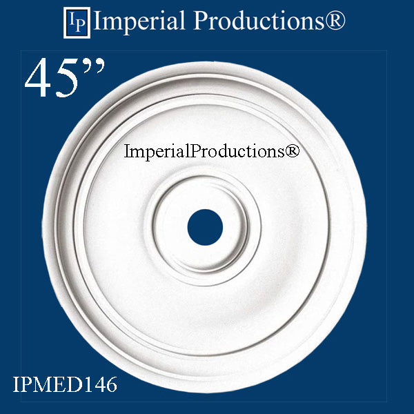 IPMED146 Medallion 45 Inches