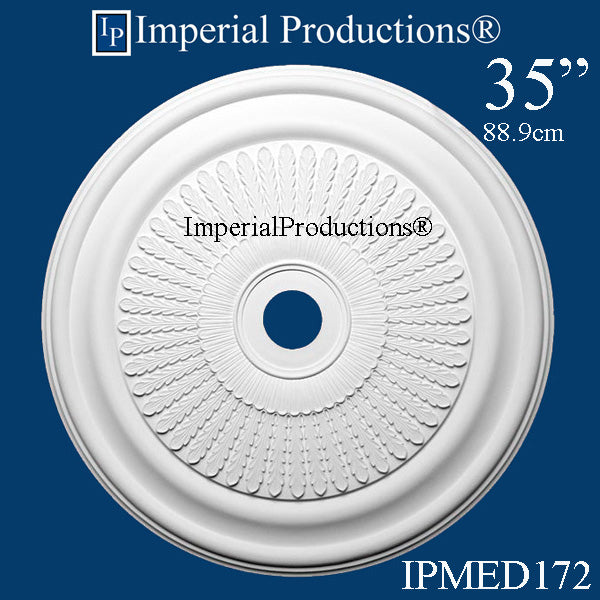 IPMED172 Federal Style Medallion