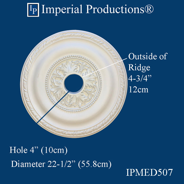 IPMED507 Federal Style Medallion 22 inch