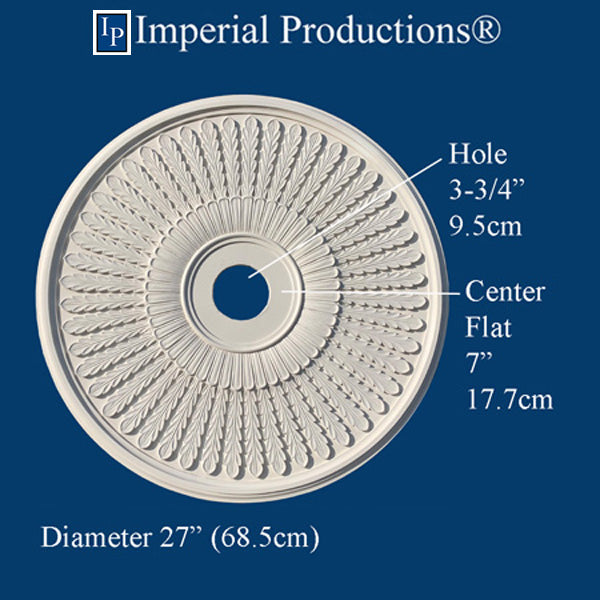 IPMED508 drawing 27 inch medallion