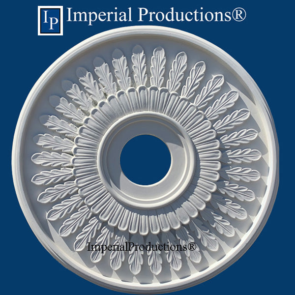 IPMED509-GRG Federal Medallion 21" GRG-NeoPlaster, Add to Cart for Shipping or Free Depot Pickup