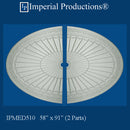 IPMED510-POL Federal Medallion 91 x 58" (231 x 147cm) ArchPolymer
