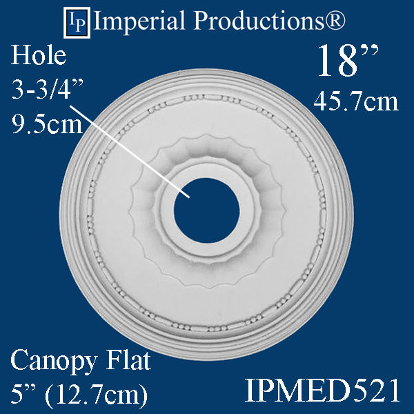 IPMED521 medallion 18 inch