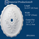 IPNP1000H Victorian Medallion