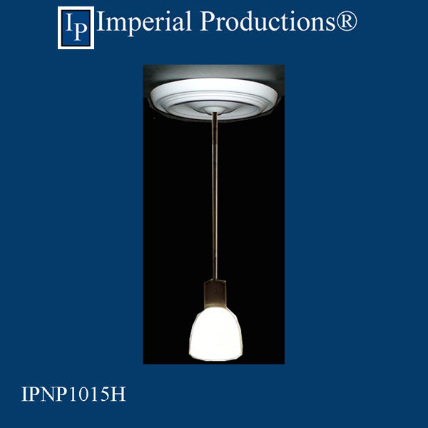 IPNP1015H medallion shown with light fixture not included