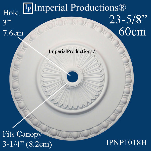 IPNP1018H medallion with hole