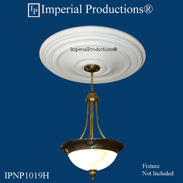 IPNP1019H medallion with light fixture not included