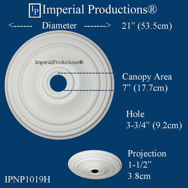 IPNP1019H medallion 21 inch 