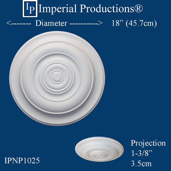 IPNP1025 Medallion 18 Inch