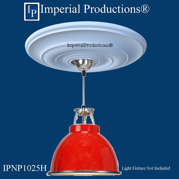 IPNP1025H medallion with light fixture not included