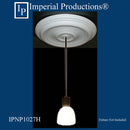 IPNP1027H shown with small hole for Pendant light (not included)