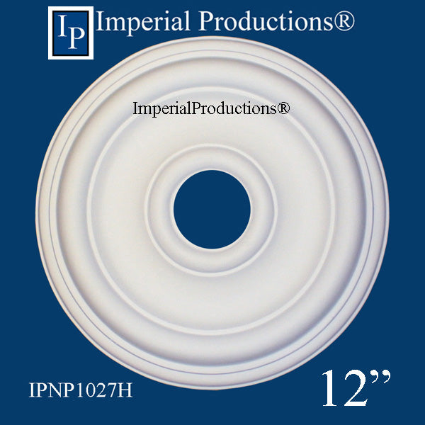 IPNP1027H ceiling medallion 12 Inch 