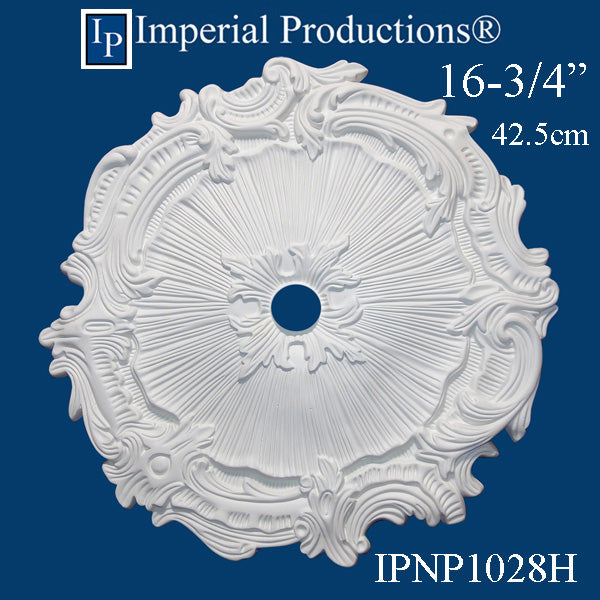 IPNP1028H-POL Victorian Medallion 16-3/4" ArchPolymer Add to Cart for Shipping Costs or Free Depot Pickup
