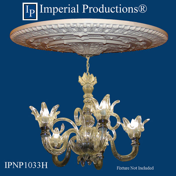 IPNP1033H medallion with chandelier not included