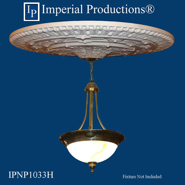 IPNP1033H medallion with chandelier not included