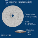 IPNP1033H ceiling medallion 