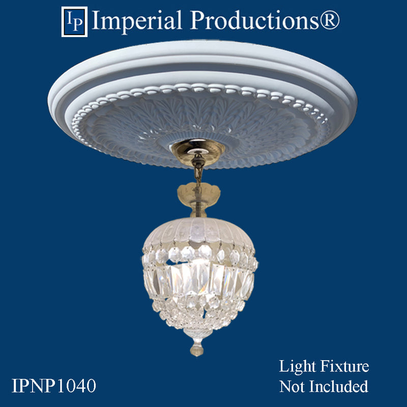 IPNP1040 medallion - light fixture not included