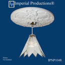 IPNP1048 medallion with chandelier not included