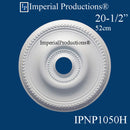 IPNP1050H-POL Federal Medallion 20-1/2" (52cm) ArchPolymer