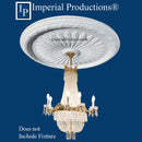 IPNP1052H medallion showing chandelier not included