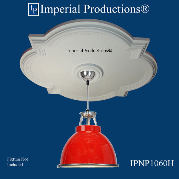 IPNP1060H medallion with light fixture not included