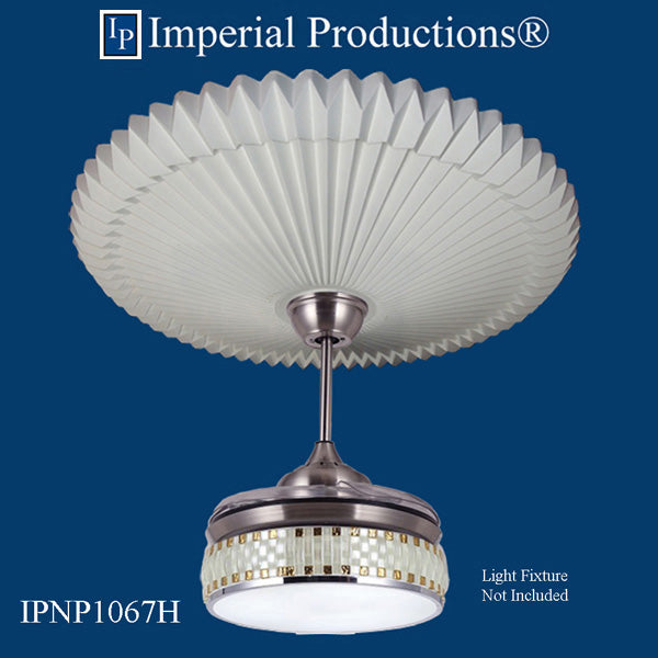 IPNP1067H medallion with light fixture (not included)