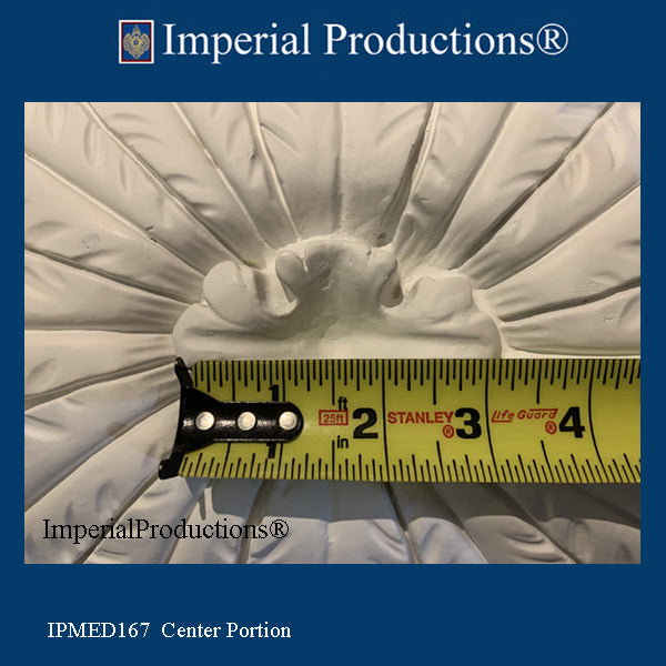 IPMED167-POL Victorian Medallion 70-1/4" x 45-3/4" ArchPolymer, Add to Cart for Shipping costs or Free Depot Pickup