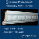 IPNP4257 egg and dart crown