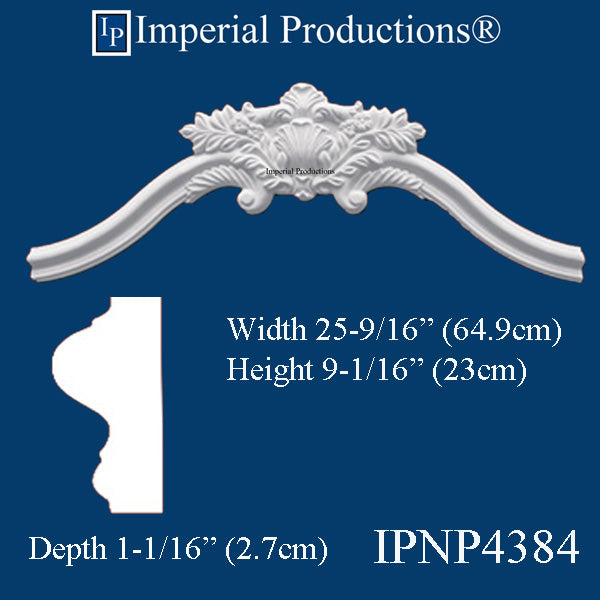 IPNP4384-POL-PK1 Header Matches IPNP4300 Panel Mold
