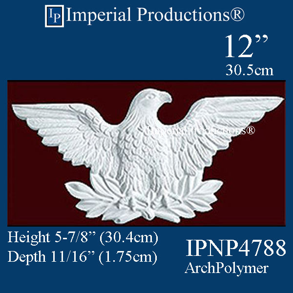 IPNP4788-POL-PK1 Eagle Applique 12 inch
