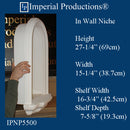 IPNP5500 wall niche