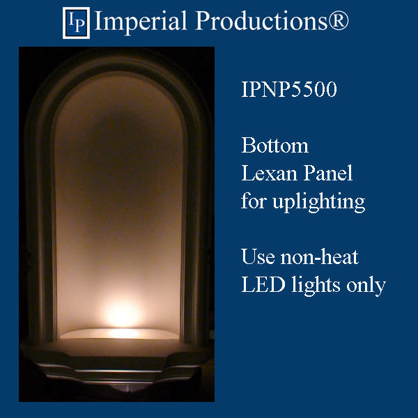 IPNP5500 shown with lexan panel light not included