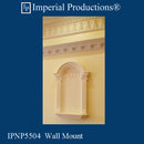 IPNP5504-POL On Wall Niche 33" high