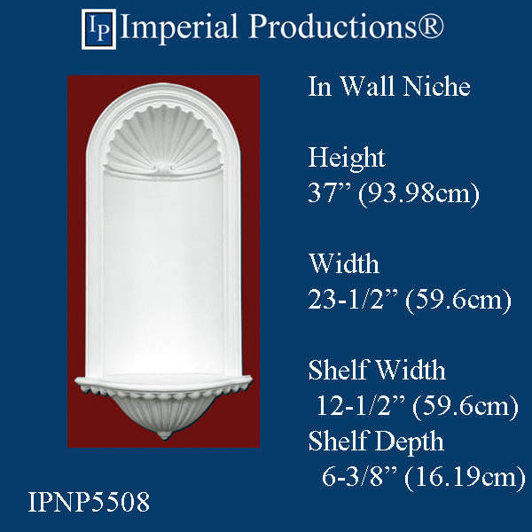 IPNP5508 in wall niche