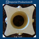 IPNP7027A-POL Roman Corinthian Capital Bottom Circle 8-1/4 inches