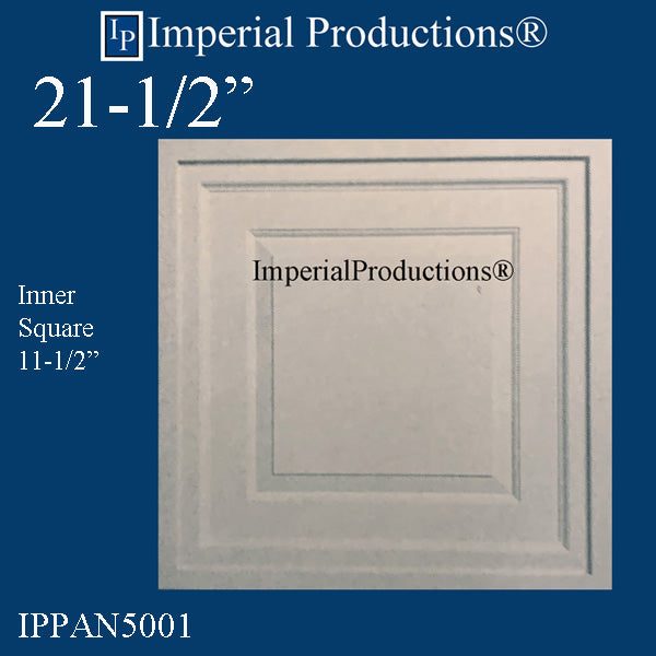 IPPAN5001-POL Beyond Modern Square Panel 23-3/4" x 23-3/4"