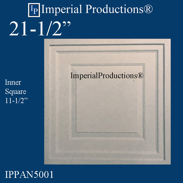 IPPAN5001-POL Square Panel 21-1/2 x 21-1/2 inches