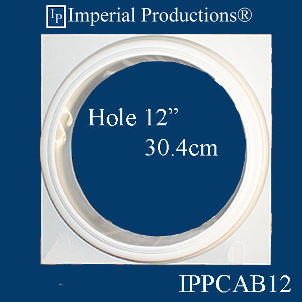 IPPCAB12-FRP-PK2 Attic Base Hole 12" FRP-PolyComp pack of 2