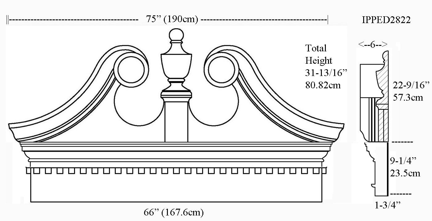 IPPED2822 Pediment