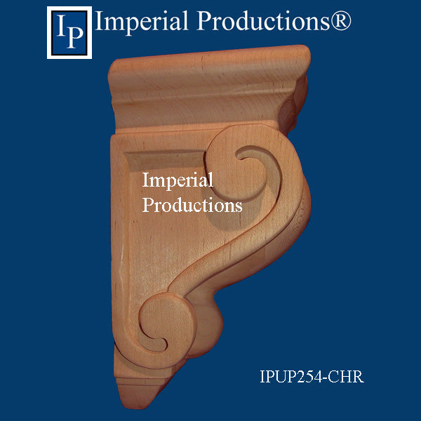 IPUP254 Cherry Corbels side view