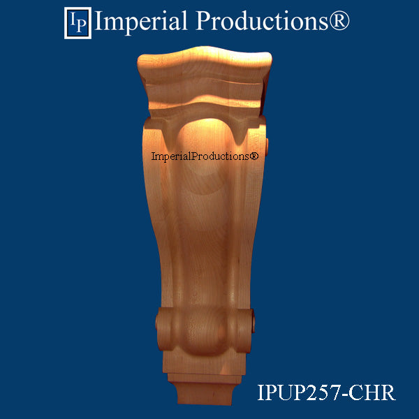 IPUP257-CHR Scroll Corbel