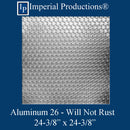 IPVR001-A-N-F0-10 Aluminum Tin Ceiling Panels Pack of 10