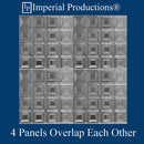 IPVR003-T1-N-F0-PK20 Real Tin Ceiling Nail Up Panel No Finish Pack of 20