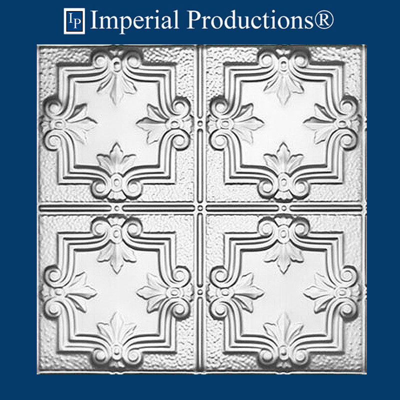 IPVR006-A-N-F0-20 Aluminum Tin Ceiling Panels Pack of 20