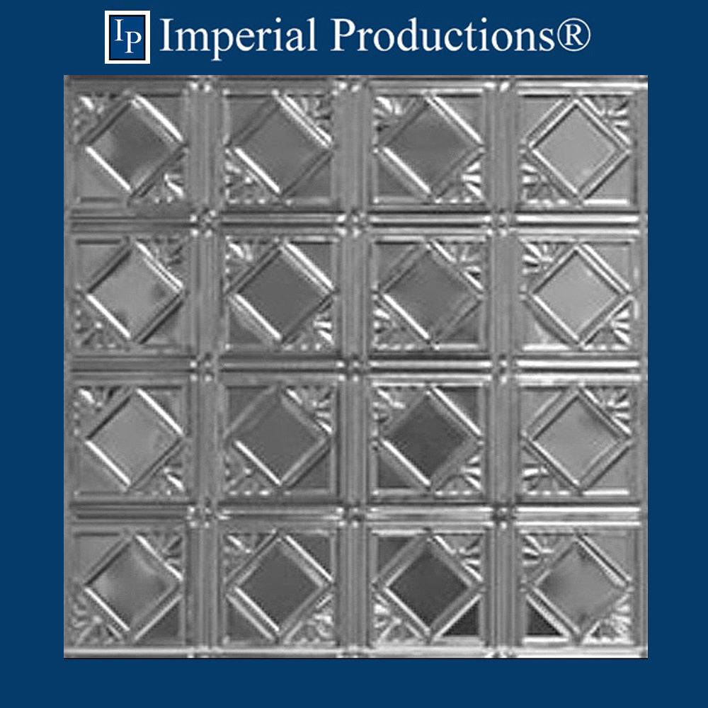 IPVR016-A-N-F0-20 Aluminum Tin Ceiling Panels Pack of 20