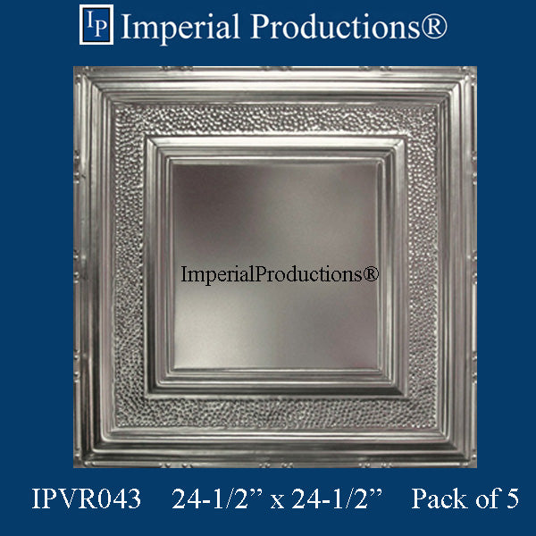 IPVR043 tin panel pack of 5