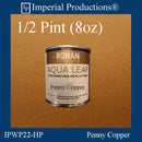 WP22-HP Ronan Aqua Leaf Penny Copper Half Pint (8oz) 236ml