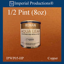 WP05-HP Ronan Aqua Leaf Copper Half Pint (8oz) 236ml